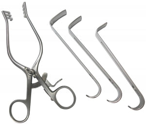 Medline Henley Self-Retaining Retractors - RETRACTOR, HENLY, CENTER BLD, LRG, 32MMX - MDS1872332