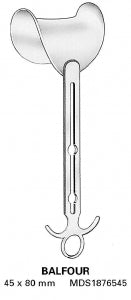 Medline Balfour Retractor Deep Model - RETRACTOR, ABDOMINAL, BALFOUR, DEEP MODEL - MDS1876425