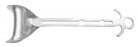 Medline Balfour Center Blades - RETRACTOR, BALFOUR, CENTER, SML, 2 5/8" - MDS1876570