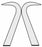 Medline Gelpi Perineal Retractors - Gelpi Perineal Retractor, Self-Retaining, Sharp Tenaculum Prongs, German Grade Stainless Steel, Arm Length 2", Length 4.5" - MDS1880211