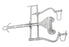 Medline Balfour Abdominal Retractor Blades - Balfour Abdominal Retractor Set with 5 Blades, 12" - MDS1891800