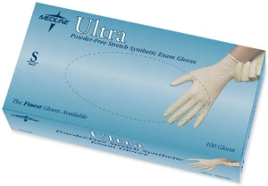 Medline Ultra Stretch Synthetic Exam Gloves - Ultra Stretch Powder-Free Synthetic Vinyl Exam Gloves, Size S - MDS193074