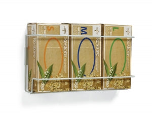 Medline Wire Glove Dispensers - Universal-Mount Wire Triple Glove Box Holder - GL033-0613