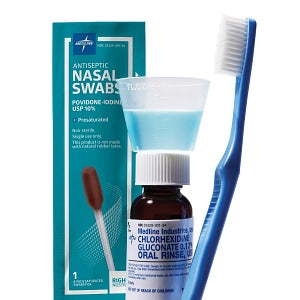 Medline Ready Set Care Nasal and Oral Antiseptic Cleansing Kit - Ready Set Care Nasal and Oral Antiseptic Cleansing Kit - MDS1992