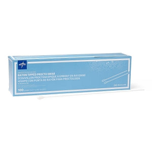 Medline Proctoscopic Swabs - Nonsterile Procto Swab with Rayon Tip, 16" - MDS202085