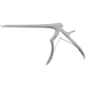 Medline Ferris Kerrison Smith Rongeur With Thin Foot Plate - Ferris Smith Kerrison Rongeur, Angled 40°, Thin Foot Plate, 3 mm Bite, 9" Long - MDS2035934