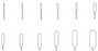 Medline DeBakey Vascular Dilators - Debakey Vascular Dilator, 7.5" (19 cm) Length, Tip Size 2.5 mm - MDS2043025