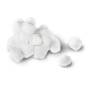 Medline Nonsterile Cotton Balls - Nonsterile Cotton Balls, Size L, 1.25" - MDS21463