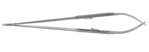 Medline Precise Touch Jacobson Micro Ndle Holder - Jacobson Micro Needle Holder, Curved, Lock, 9" - MDS2406132