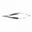 Medline Barraquer Micro Needle Holders - 5-1/4" (13.3 cm) Standard Straight Nonlocking Barraquer Needle Holder with 9 mm Jaw - MDS2412941