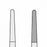 Medline Halsey Micro Needle Holders - Halsey Needle Holder, Smooth, Tungsten Carbide, 5" - MDS2413413