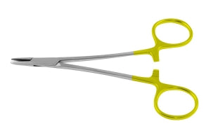 Medline Baumgartner Micro Needle Holders - Baumgartner Needle Holder with Tungsten Carbide Inserts, 5-1/8" (13 cm) - MDS2415412