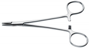 Medline Mayo-Hegar Needle Holders - 8" (20.3 cm) Narrow Mayo-Hegar Needle Holder - MDS2419020