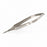 Medline Needle Holders - 8-1/2" (21.6 cm) Castroviejo Needle Holder with Extra Delicate Straight Smooth DD Jaws, Lock, Flat Handle - MDS2419825