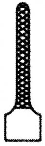 Medline French Eye Needle Holders - HOLDER, NEEDLE, RYDER / FRENCH EYE, TC, 9" - MDS2422423