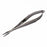 Medline Needle Holders - 5-3/4" (14.6 cm) Castroviejo Needle Holder with Delicate Curved DD Jaws, Round Handle - MDS2422575