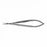 Medline Jacobson Needle Holder Forceps - Jacobson Needle Holder, Round, Curved without Lock, 8" - MDS2422682