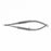Medline Delicate Curved Needle Holders - 7-3/4" (19.7 cm) Curved Delicate Needle Holder with Round Handle - MDS2427758