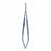 Medline Titanium Precise Touch Jacobson Micro Needle Holders - 8-1/2" (21.5cm) Straight Locking Titanium Precise Touch Jacobson Micro Needle Holder with Streamlined Round / Flat Handle - MDS243234S