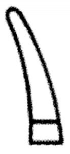 Medline Castroviejo Smith Needle Holder Forceps - Castroviejo Smith Needle Holder, Tungsten Carbide, Curved, Microvascular, 5-5/8" - MDS2467514