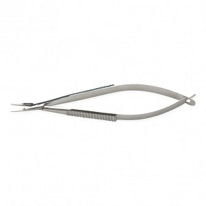 Medline Needle Holders - 3-1/2" (9 cm) Castroviejo Needle Holder with Curved Smooth Jaws - MDS2482212