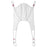 Medline 2-Point U-Shaped Patient Slings - Disposable 2-Point U-Shaped Patient Sling with Head Support, 700 lb. Capacity, Extra-Large - MDS2PTDHBXL