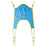Medline Reusable Sling with Head Support for 2-Point Cradles - Size M 38" x 48" Reusable Sling for 2-Point Cradles - MDS2PTHBM