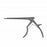 Medline Kerrison Micro Laminectomy Rongeur - 11" (28 cm) Long 40° Up Cutting Angle Kerrison Micro Rongeur with 5 mm Bite, Stealth - MDS3192366