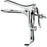 Medline Graves-Leep Vaginal Specula - Graves-Leep Vaginal Speculum, Vent, Size S - MDS321011VI