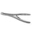 Medline Roettgen-Ruskin Bone Rongeur - 9.5" (24 cm) Roettgen-Ruskin Bone Rongeur with Curved2 cm x 0.6 cm Bite - MDS3217224