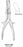 Medline Stille-Luer Rongeur Forceps - Stille-Luer Bone Rongeur Forceps with Double Action, Curved, 8.75" - MDS3223122