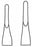 Medline Echlin Rongeur Forceps - RONGEUR, BONE, ECHLIN, D / A, 2X10MM, 9" - MDS3225902