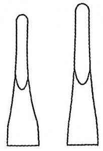 Medline Echlin Rongeur Forceps - RONGEUR, BONE, ECHLIN, D / A, 3X10MM, 9" - MDS3225903