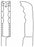 Medline Farabeuf-Lambotte Bone Holding Forceps - FORCEP, ORTHO, FARABEUF-LAMBOTTE, 10.25 - MDS3236826