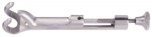 Medline Lowman Bone Holding Clamps - 7.25" (18.4 cm) Medium Lowman Bone Holding Clamp with 1 x 2 Prongs - MDS3244118