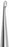 Medline Spratt Mastoid Curettes - CURETTE, BONE, SPRATT, 10.2MM, SIZE6, 6-1/2" - MDS3247506