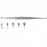 Medline Double-Ended Martini Bone Curette - 5-1/4" (13 cm) Double-Ended Martini Bone Curette with #0/1 3.0 mm and 4.0 mm Cups - MDS3249801