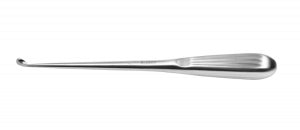 Medline Forward-Angled Bruns Curettes - CURETTE, BONE, ANG FWD, 8.4MM, SZ 4, 9" - MDS3261304