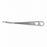 Medline Furst Hohmann Bone Levers - 8-3/4" (22.22 cm) Furst 10 mm Slight Curved Hohmann Bone Lever - MDS3280110F