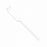 Medline Tamper Resistant Snap Closure ID Bands - 12" Shield-Style Tri-Laminate ID Band, Adult, White - MDS3281M