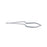 Medline Micro Bayonet Needle Holders - 8.25" (21 cm) Long Micro Bayonet Needle Holder with Curved Tip - MDS3459451