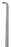 Medline Adson Blunt Dissecting Hook - HOOK, ADSON, DURA, BL, 20CM, 90 DEGREE - MDS4006920