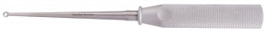 Medline Cone Ring Curettes - Cone Ring Curette, Straight, 9.5 mm, Aluminum Handle, 9" - MDS4020209