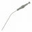 Medline Frazier Suction Tubes with Stylet - 9 Fr 7-1/8" (18.1 cm) Working Length 30° Angle Frazier Suction Tube with Stylet, Extra Long - MDS4029609