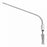Medline Frazier Suction Tubes with Stylet - 12 Fr 7-1/8" (18.1 cm) Working Length 30° Angle Frazier Suction Tube with Stylet, Extra Long - MDS4029612