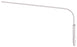 Medline Frazier Suction Tubes - 9 Fr 7-1/2" (19.1 cm) Working Length Frazier Suction Tube with 90° Angle - MDS4029709