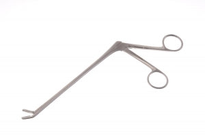 Medline Spurling Intervertebral Rongeurs - Spurling Intervertebral Disc Rongeur, Up Angle, 4 mm x 10 mm Jaws, 7" Shaft - MDS4044202