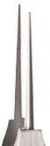 Medline Castroviejo Corneoscleral Suture Forceps - FORCEP, SUTURE, CASTROVIEJO, 0.5MM, 1:2, 4" - MDS4315005