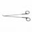 Medline Hegemann-Diethrich Scissors - 7" (17.8 cm) Long 90° Angle Supercut Hegemann-Diethrich Micro Scissors - MDS4340145