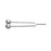 Medline Hartmann Tuning Forks - Hartmann Tuning Fork, Weighted, Size C64 - MDS4407064